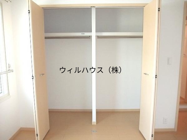 収納　クローゼット！