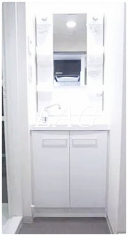 洗面設備　独立洗面台です。