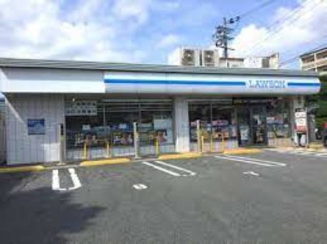コンビニ　ローソン北野白梅町店（コンビニ）まで425m