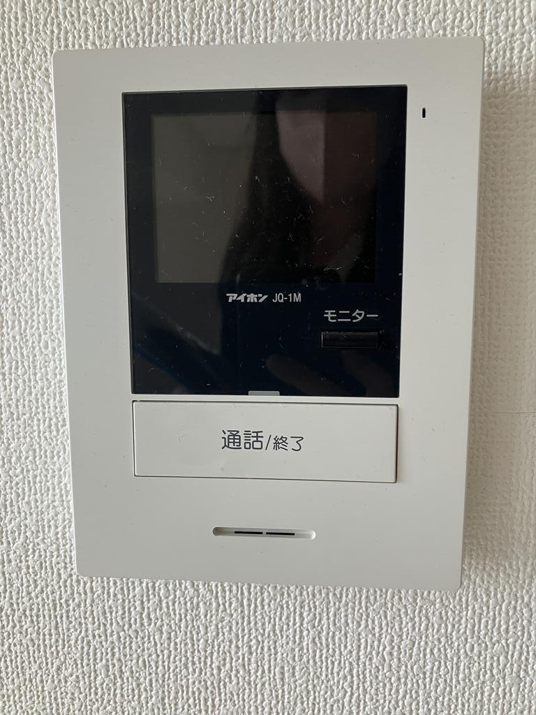 セキュリティ　安心のモニタ付きインターホン