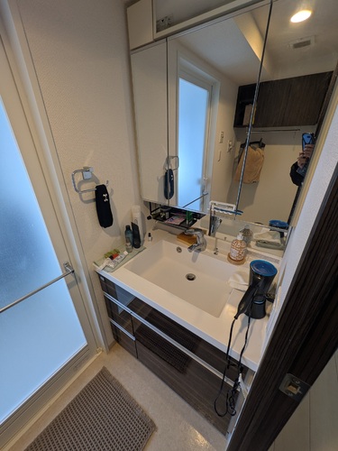 洗面設備　洗面所（内装前）