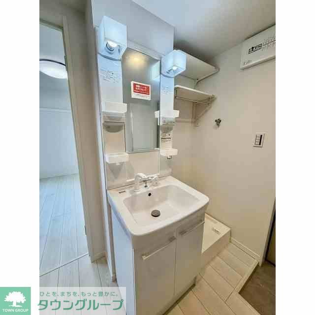 洗面設備　※エクセランシリーズ施工イメージ　現況優先