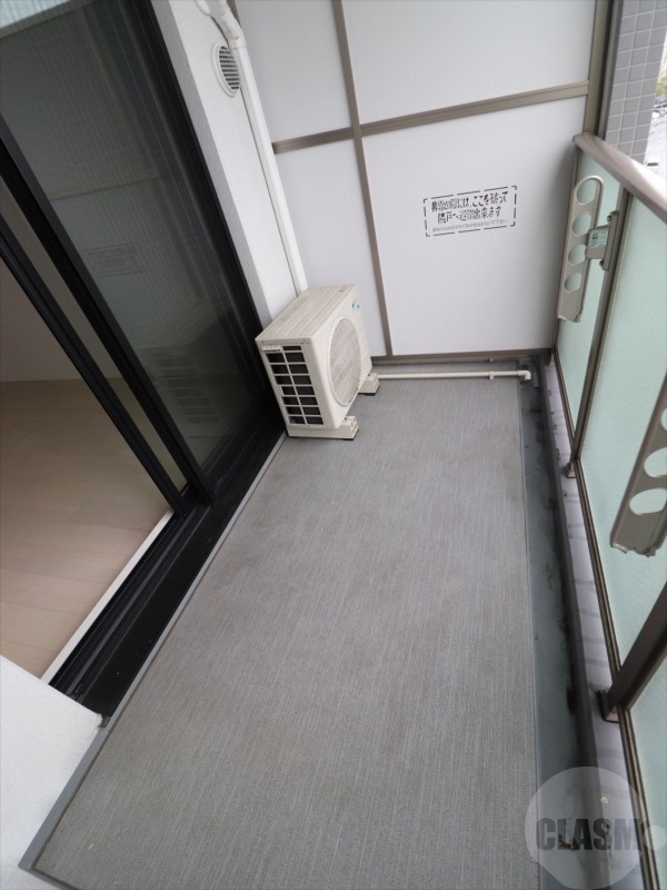 バルコニー　南向きのバルコニー