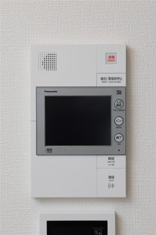 セキュリティ　建築中のためモデルルームのお写真になります。