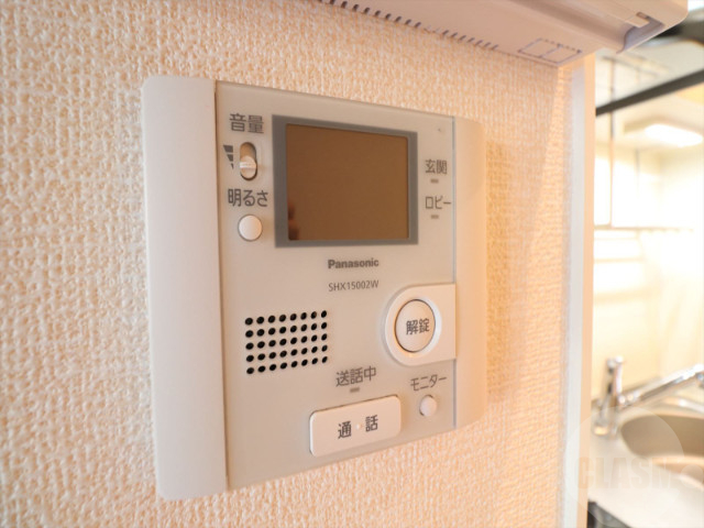 セキュリティ　モニター付きインターフォン