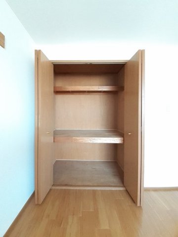 収納　たっぷりとした収納スペースです