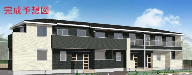 建物外観　完成パース