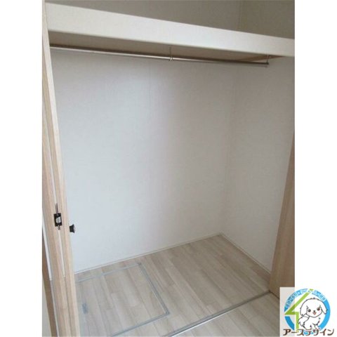 収納　大きなスペースがあり、収納には困りません