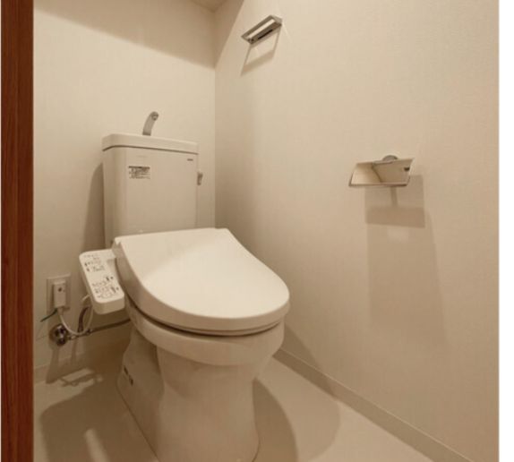 トイレ　ゆったりとした空間のトイレです