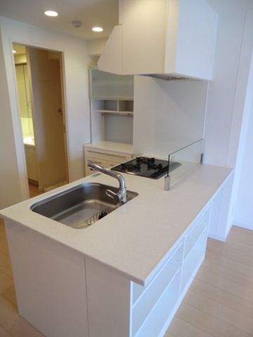 キッチン　ディスポーザー付きカウンターシステムキッチン