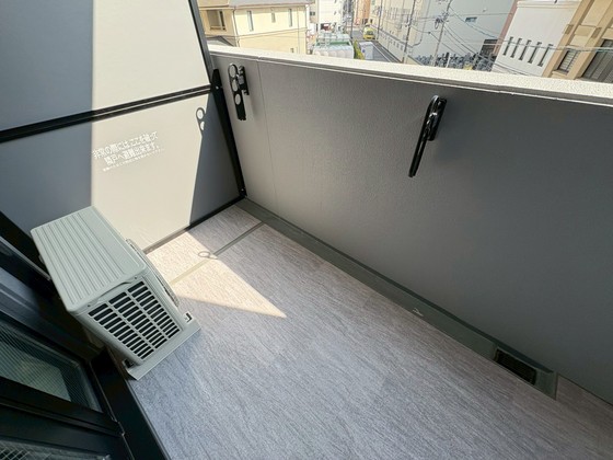 バルコニー　※別部屋の写真です
