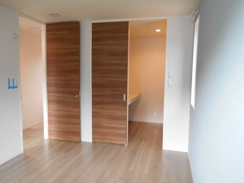 収納　たっぷりとした収納スペースです