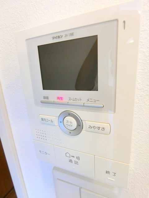 セキュリティ　★不審者をシャットアウト、安心のＴＶモニターホン付きです♪