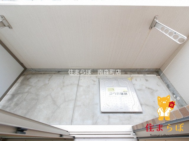 バルコニー　日常使いを想像しながら