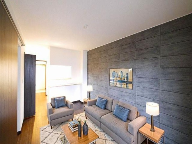 居室・リビング　CGで家具等を配置したもので家具等は含まれません