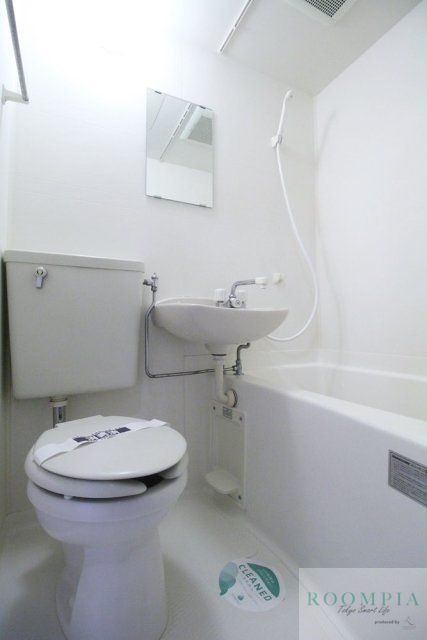 バス・シャワールーム　※同じ間取りの別号室写真です