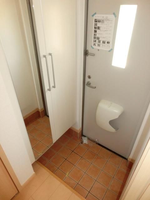 玄関　玄関広々