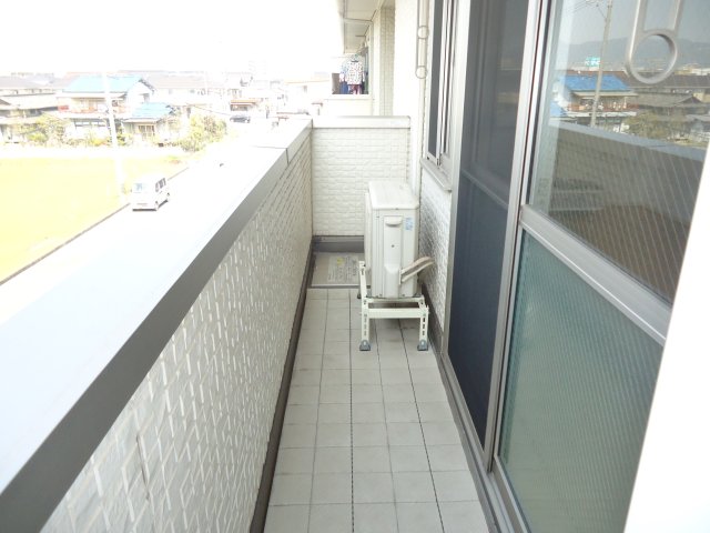 バルコニー　西向き