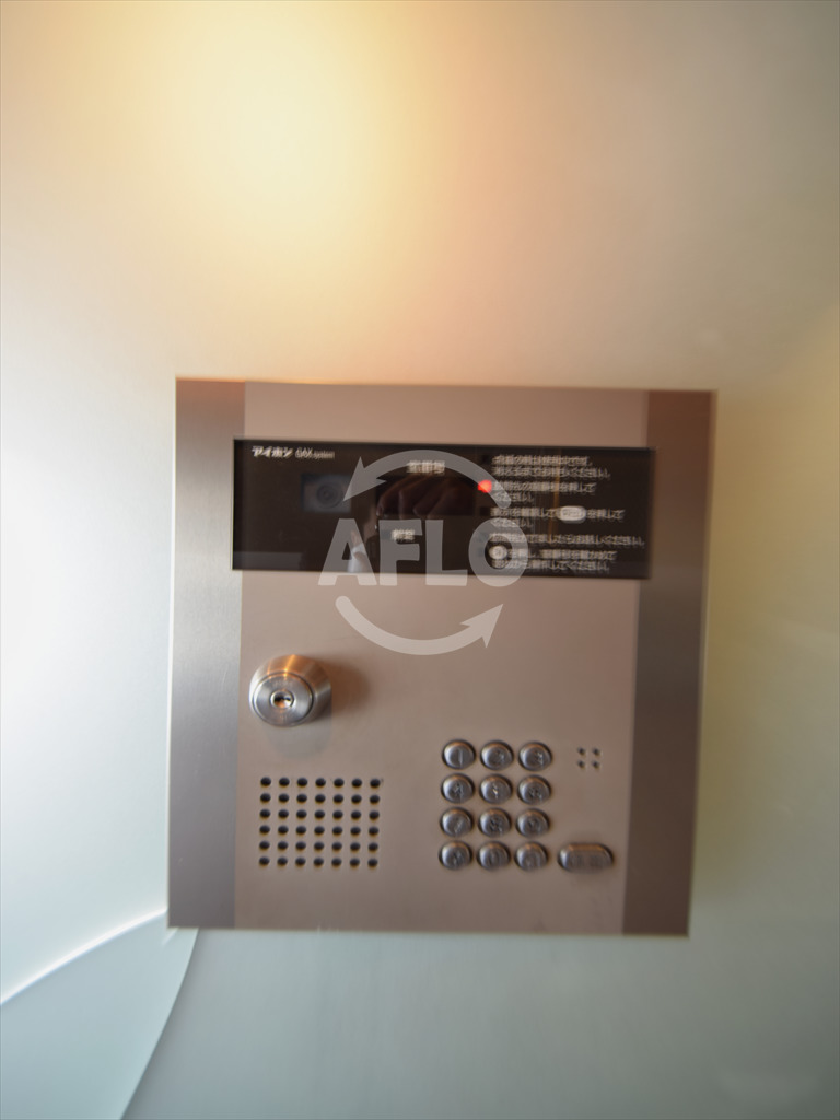 セキュリティ　Blue bee桜川駅前　オートロック