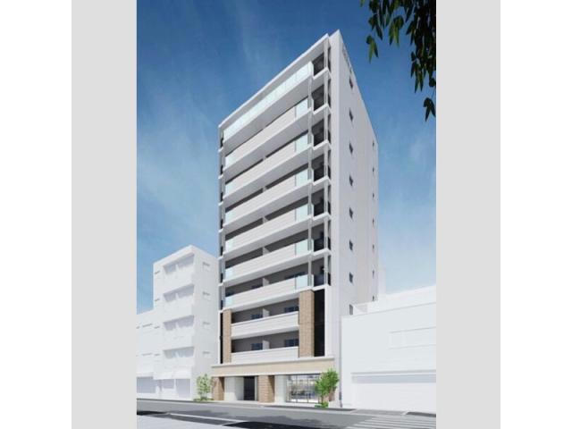 建物外観　完成模型図