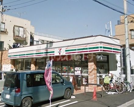 コンビニ　セブンイレブン船橋海神1丁目店（コンビニ）まで50m