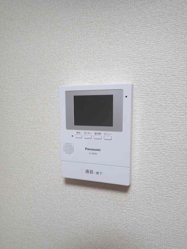 セキュリティ　モニター付インターホン完備