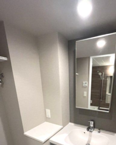 洗面設備　写真は同タイプ住居です。