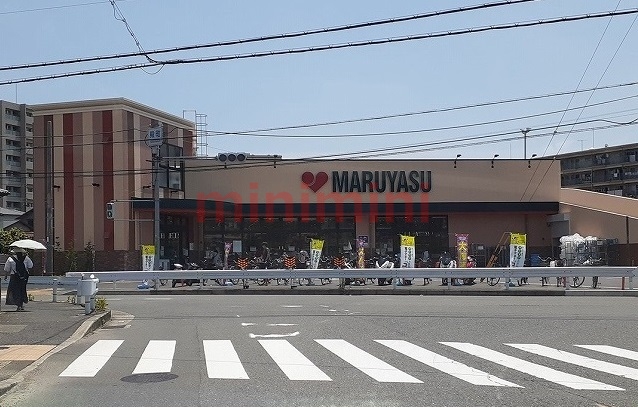 スーパー　スーパーマルヤス真上店（スーパー）まで560m