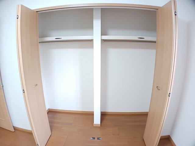 収納　たっぷりとした収納スペースです