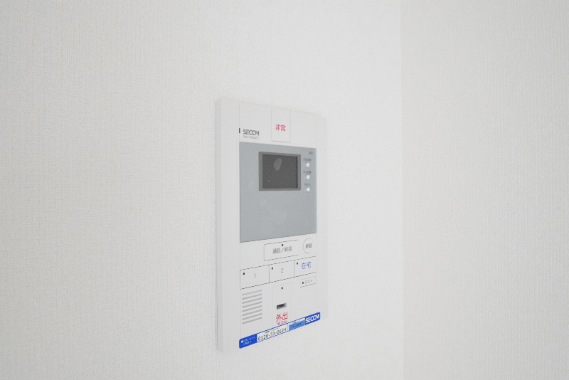 セキュリティ　セコム付きTVモニターホン