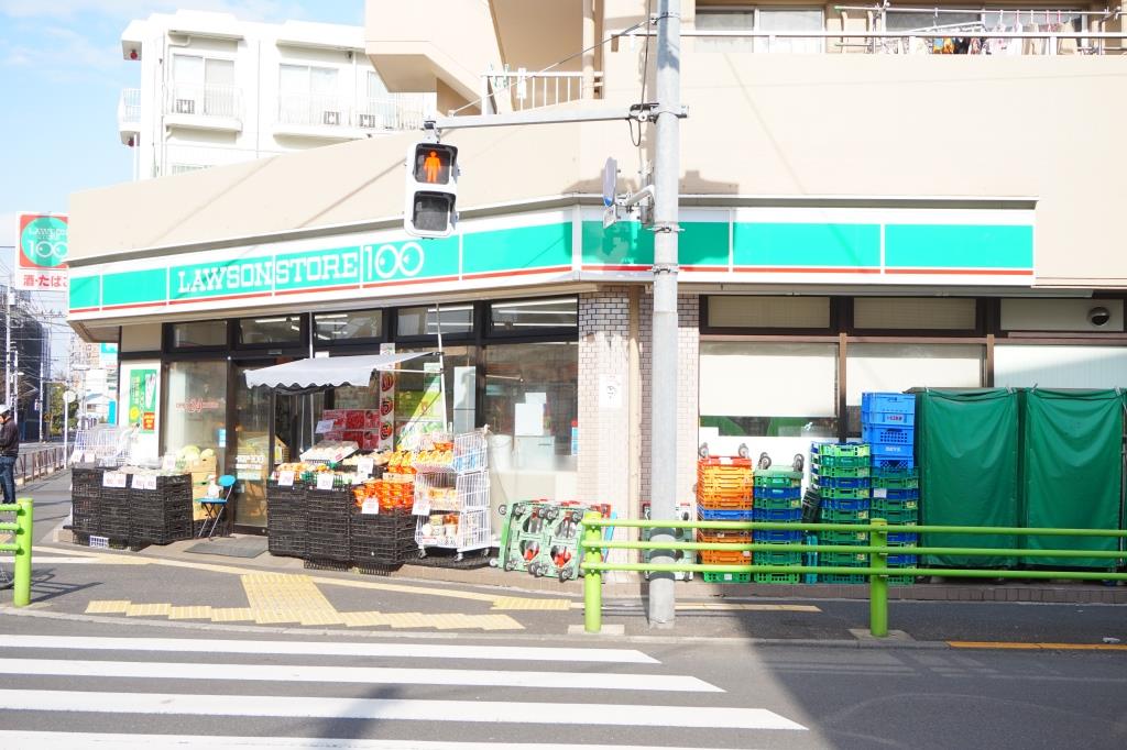 コンビニ　ローソンストア100 LS葛飾青戸八丁目店（コンビニ）まで126m