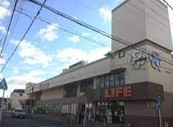 スーパー　ライフ壬生店（スーパー）まで435m
