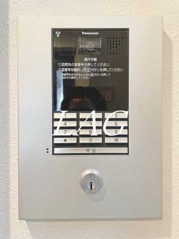 セキュリティ　オートロックです。
