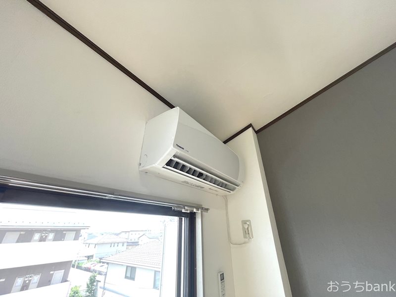 その他設備　嬉しいエアコン付きの洋室です。