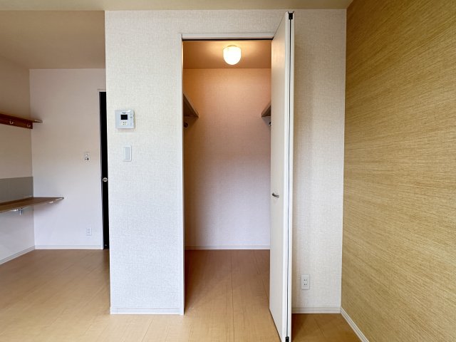 収納　ウォークインクローゼット