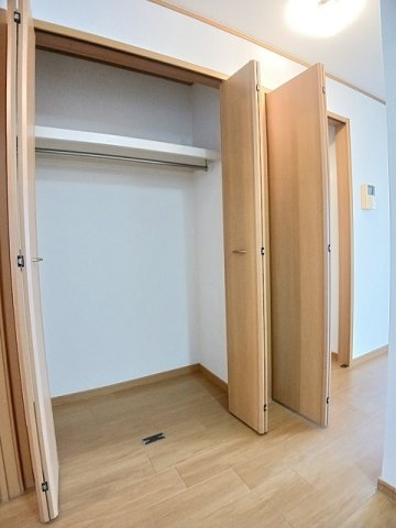 収納　大きなスペースがあり、収納には困りません