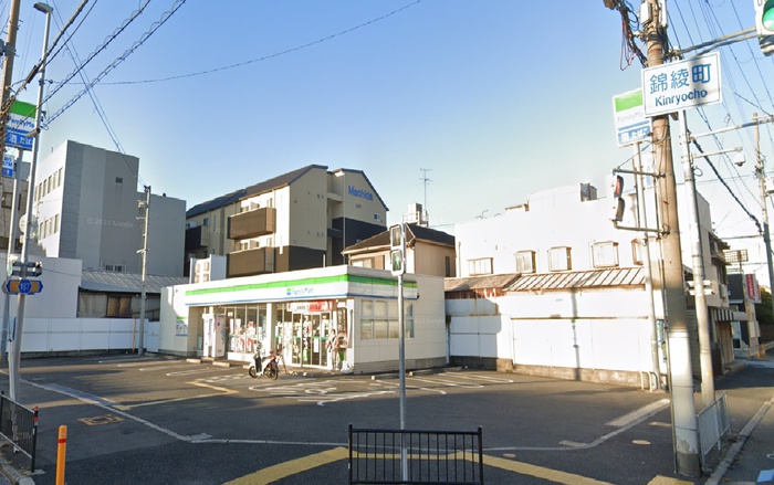 コンビニ　ファミリーマート 堺錦綾町店（コンビニ）まで270m