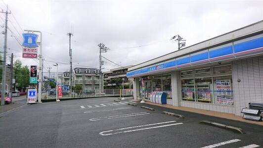 コンビニ　ローソン宿河原三丁目店（コンビニ）まで76m