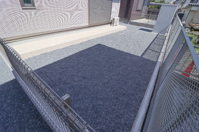 庭　図面と現状に相違がある場合には現状を優先