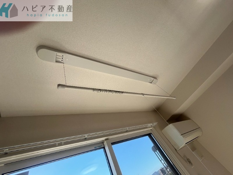 その他設備　室内物干し