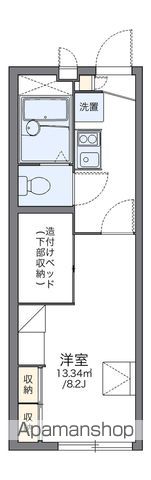 レオパレスいわせのの間取り写真