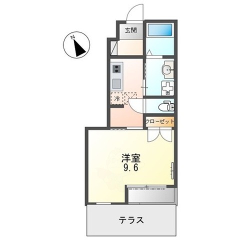 クレシアIIIの間取り写真