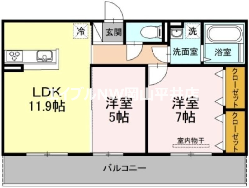 ラ ルーチェの間取り写真