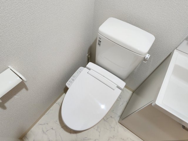 北総線 新柴又駅 徒歩6分 5階建 築1年のトイレ写真