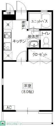 ブルージェ・アベ和光IIの間取り写真