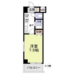 サンピリア小阪の間取り写真