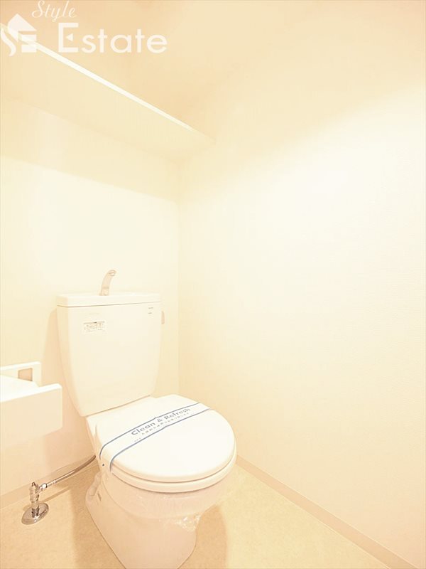 地下鉄名城線 熱田神宮伝馬町駅 徒歩2分 12階建 築18年のトイレ写真