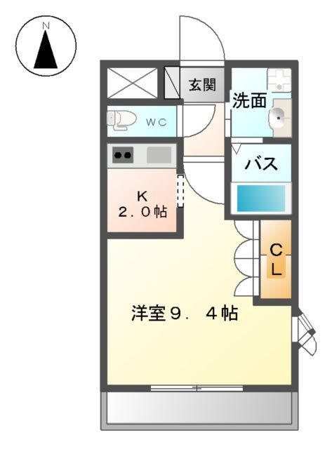 シェルルSの間取り写真