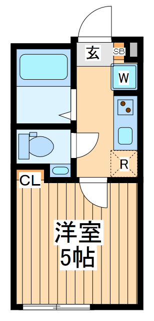グランクオール川崎の間取り写真