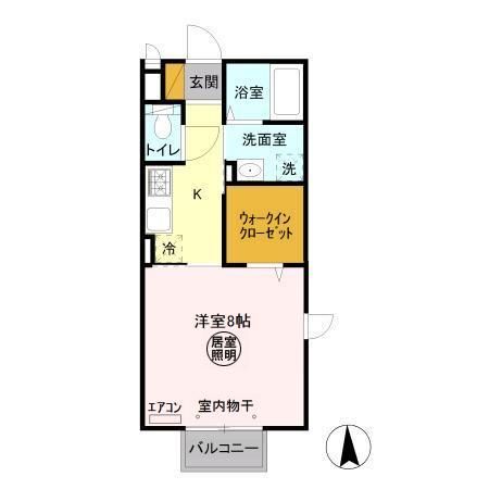 ストラールAの間取り写真